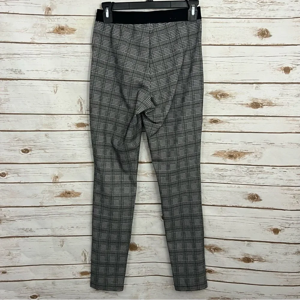 J Crew Gray Plaid Stretch Skinny Career Gigi Pants